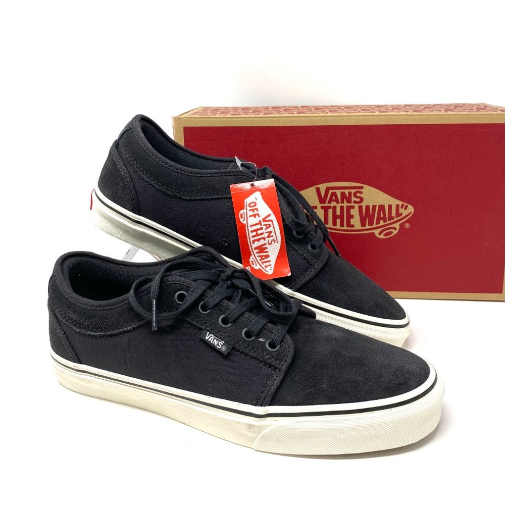 💖MEGA SALE💖VANS Chukka SB Raven Canvas Black Skate Women VN0A5HEX3FC